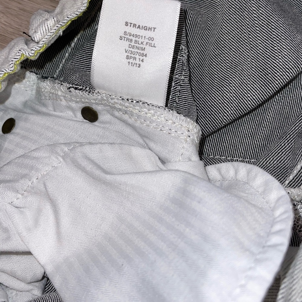 GAP Kids Boy’s Straight Leg Light Grey Jeans Size 12 - Picture 6 of 6